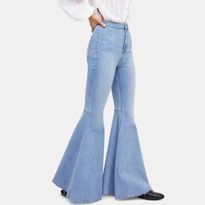 Free People Just Float On Flare Jeans